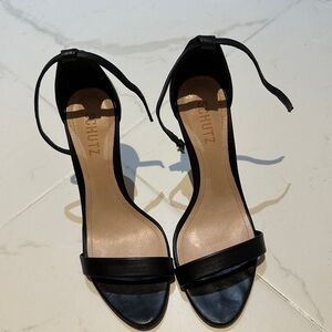 Schutz black heels